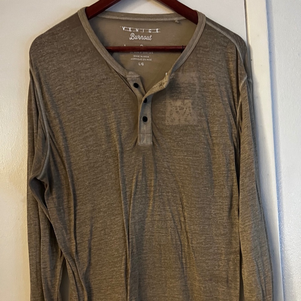 Lucky Brand, Long sleeve, T-shirt, Large